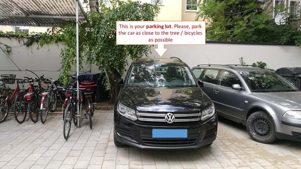 Ferienwohnung Studio u Parkplatz, zentrale Ruhelage neben Grünoase Wien Exterior foto